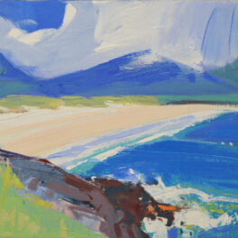 Sudden Squall, Northton, Harris by Marion Thomson