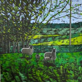 Lambs by Rosie Playfair