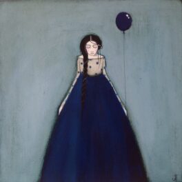 The Girl With The Blue Balloon by Jackie Henderson